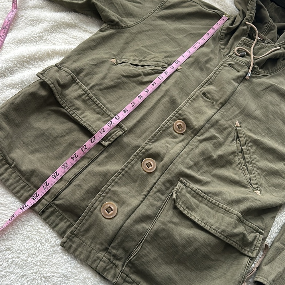 Free People Joshua Tree Oversized Durable Utility Jacket Granola Girl Fall XS - Picture 14 of 14